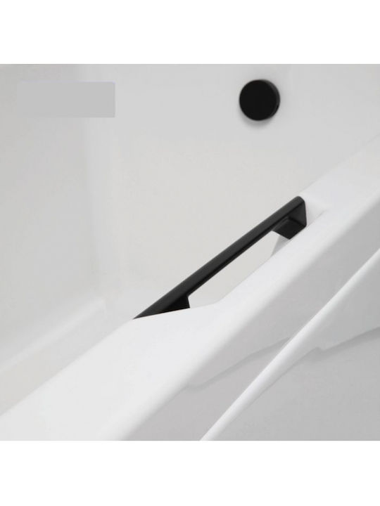 Carron Phoenix Bathroom Grab Bar Black Carron Phoenix Bathroom Grab Bar Black
