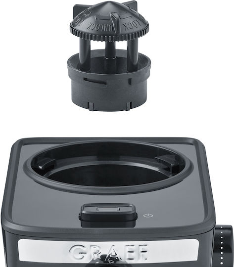 Graef Електрически Кафемелачка 130W с капацитет за кафе на зърна 80гр Черен