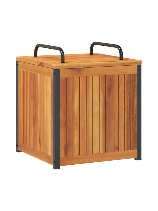 vidaXL Cutie de depozitare pentru exterior Lemn Roz L45xW45xH45buc