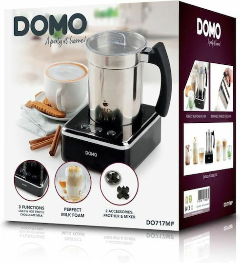 Domo DO717MF Aparat pentru lapte spumos cald și rece 200ml