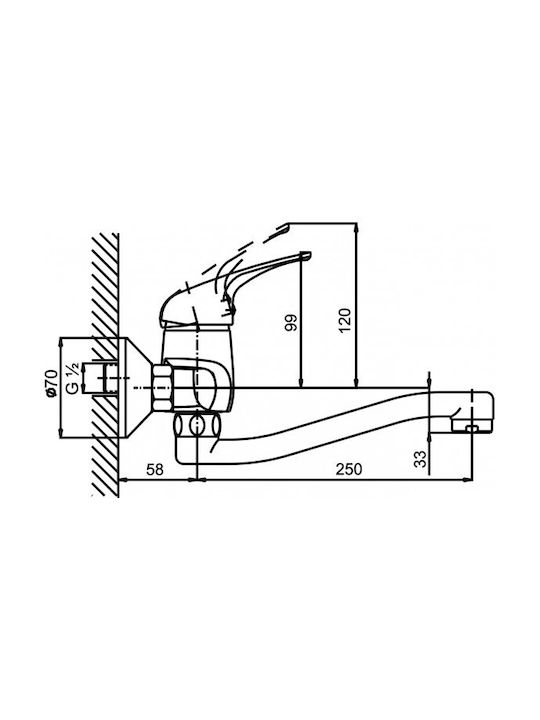 Inter Ceramic Τοίχου Ασημί ICF5532265C Inter Ceramic Τοίχου Ασημί ICF5532265C