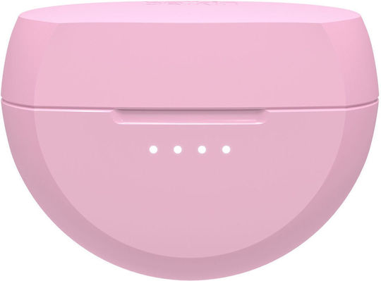Belkin SoundForm Nano 2 In-ear Bluetooth Handsfree Earphones with Sweat Resistance and Charging Case Pink