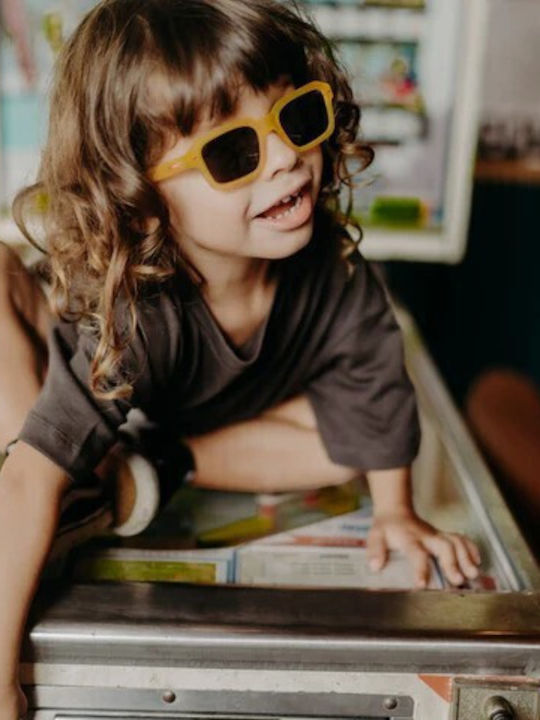 Hello Hossy Ochelari De Soare Pentru Copii Cu Lentile Polarized Galbeni Pentru 3-5 Ani