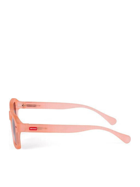 Hello Hossy Kids Sunglasses with Polarized Pink Lenses for 5-8 Years