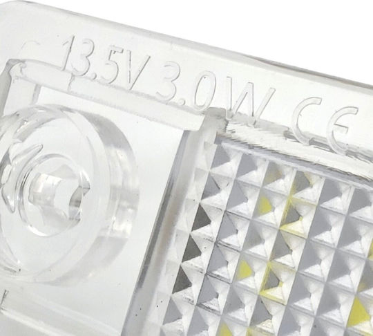 Kennzeichenbeleuchtungen LED 12V 2Stück