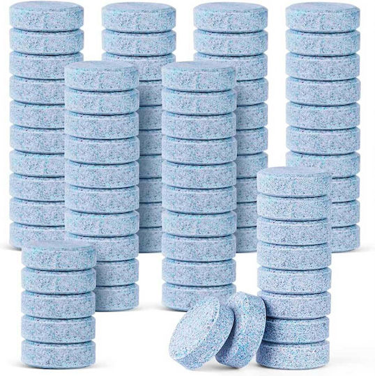 Uraqt U4 Car Window Cleaning Tablets Set of 75 Multifunctional Windshield Wiper Washing Tablets Concentrated Cleaning Tablets for Car Windows & Screens Detergent Strong Disinfection Capability for Kitchen Bathroom Mirrors Various