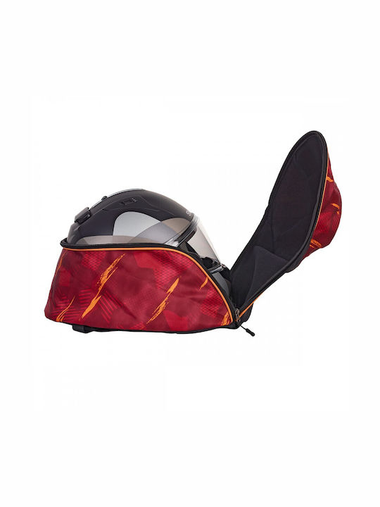 Bagster Σακίδιο Πλάτης Αναβάτη Pix Helmet Κόκκινο 15lt