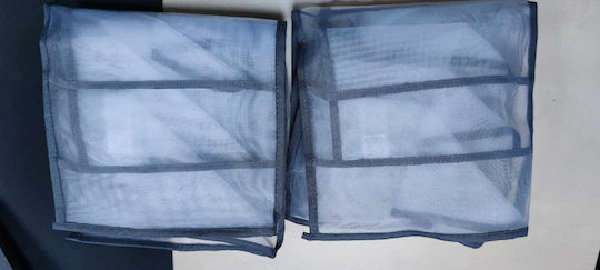Stoff Kleideraufbewahrung Organizer In Ihrem Zuhause In Blau 44x30x22cm 2Stücke