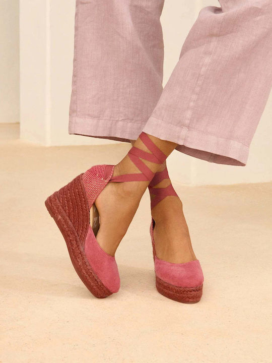 Hamptons Platforme Dama Tip Espadrile Portocalii