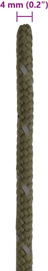 vidaXL Rope with Diameter 4mm and Length 50m