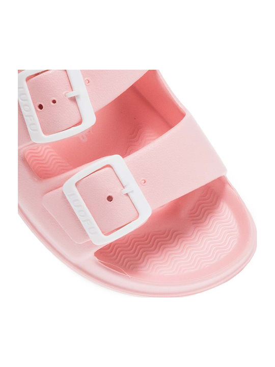 Slides σε Ροζ Χρώμα