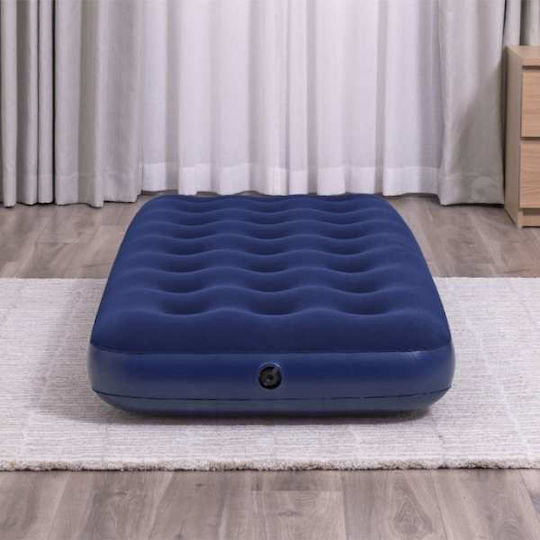 Mercaton Camping-Luftmatratzen Einzel 185x76x22cm Blau