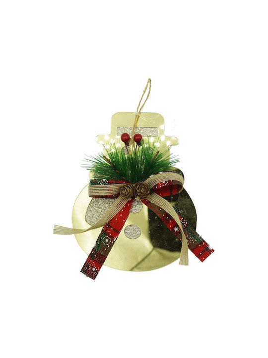 Ornament suspendat Fulgi de zăpadă Auriu 17x16buc