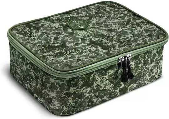 Delphin SPACE C2G Fishing Reel Storage/Transport Bag, 2 Compartments, 33x25x12cm, Volume 9.9 Liters