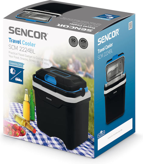 Sencor Φορητό Ψυγείο 24lt 12V / 220V / 230V Μπλε