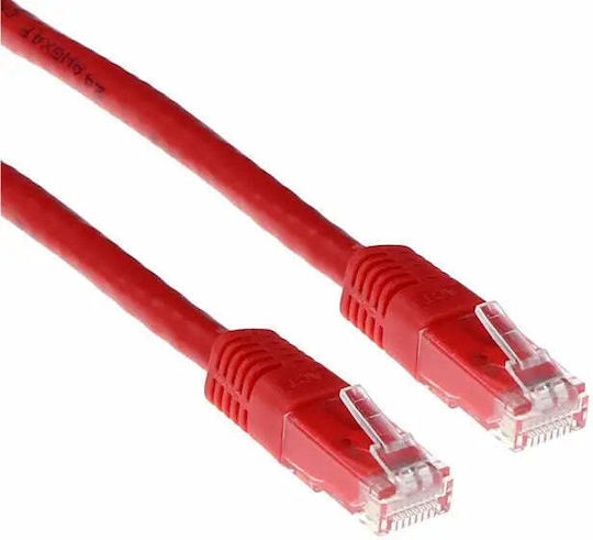 Act U/UTP Кат.6 (Gigabit) Мрежов Кабел Ethernet 5м Червен