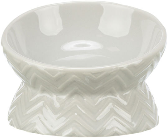 Trixie Keramik Futter-Schale für Hund & Katze 2x 13cm in Weiß