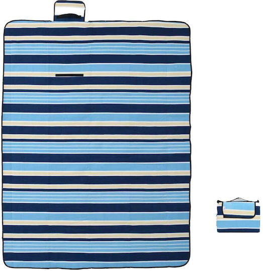 vidaXL Blanket 150x150cm in Blue color