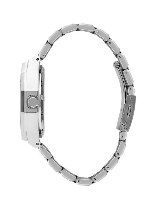 Lee Cooper Uhr Automatisch mit Silber Metallarmband