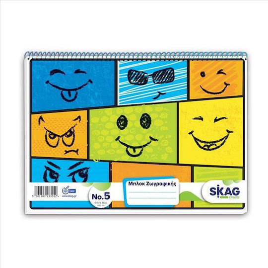 Skag Drawing Pads A4 (21 x 29.7 cm) (Various Colors)