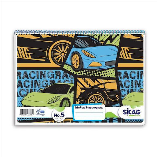 Skag Drawing Pads A4 (21 x 29.7 cm) (Various Colors)
