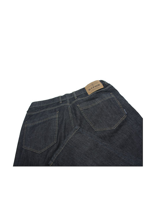 Men's Jeans Pants Elastic with Regular Fit Blue