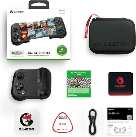 Gamesir Gamesir X4 Aileron Controler Wireless Cu Stick-uri Cu Efect Hall Pentru Android Negru