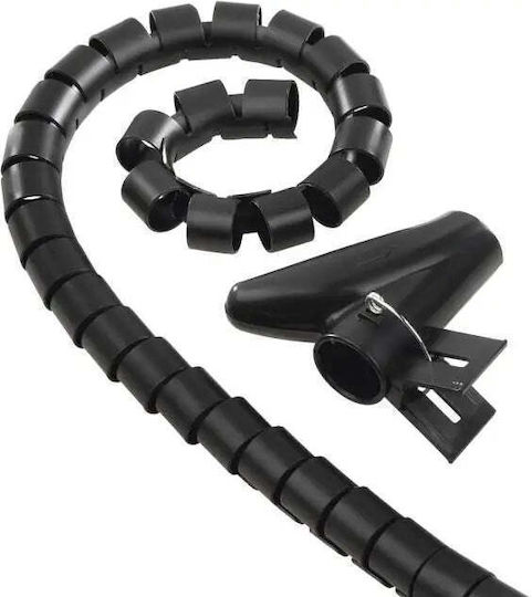 HAMA Σπιράλ Καλωδίων Hose 20mm 2.5m Μαύρο 1τμχ