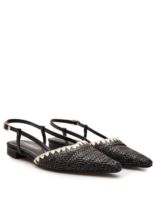 Labrini Heel Mules Black