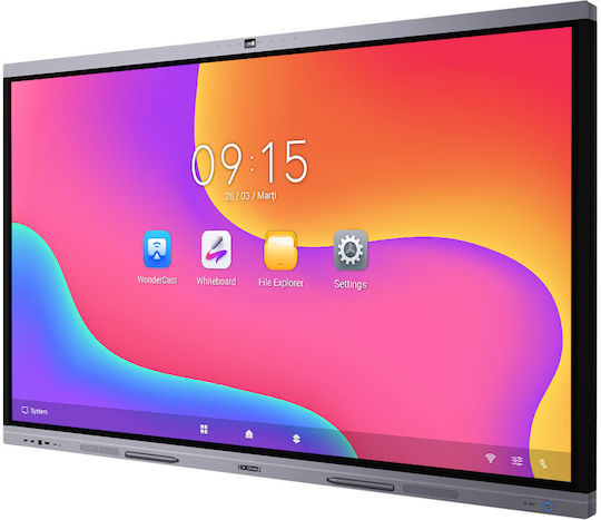 Horizon-Europe ID65HZA3B1/C Public Displays LCD VA 4K UHD 65-inch Touch Screen