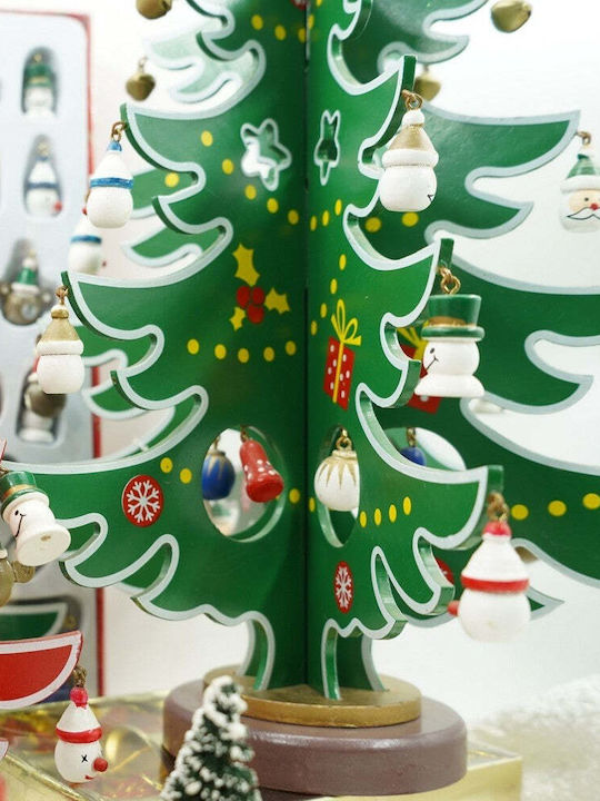 Weihnachtsdekoration Baum Klassisch 33cm Grün