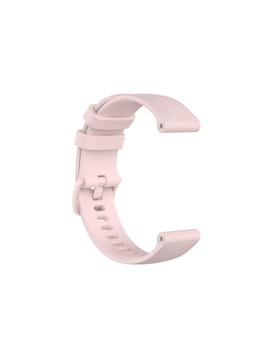 Λουράκι Σιλικόνης Ροζ (Galaxy Watch Active 2Amazfit GTS)