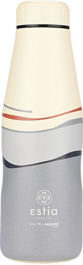 Estia Travel Flask Save the Aegean Bottle Thermos Stainless Steel BPA Free 500ml Ecozen Horizon