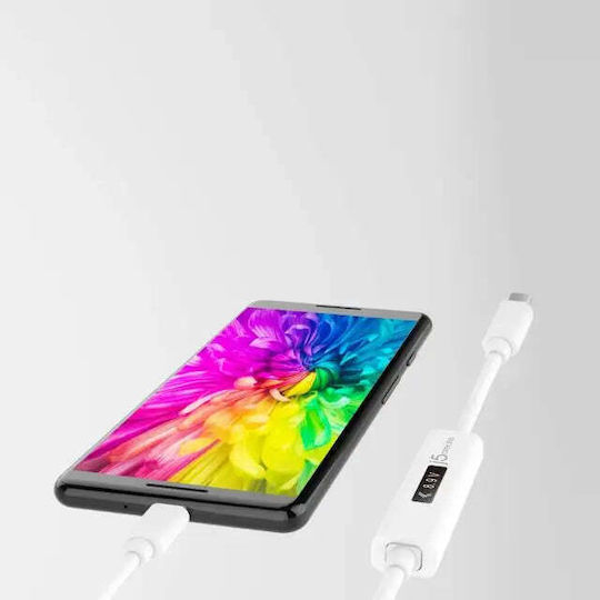 Charging Cable J5create Jucp14 Power Meter Usb-c