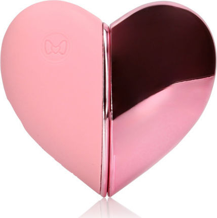 Shots Tapping Heart Klitoris Vibrator 15cm Rosa