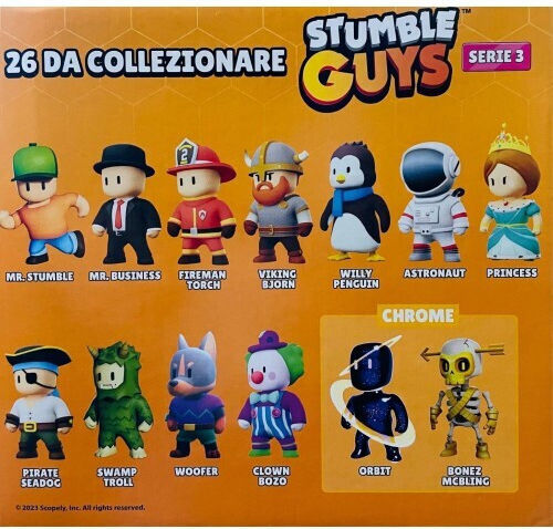 Just Toys Miniature Toy Stumble Guys For 4+ Years 5cm (Miscellaneous Designs)
