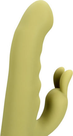 Shots Ultra Δονητής Rabbit 19.5cm Πράσινος