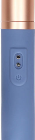 Loveline Travel Silicone Vibrator with Built-in Lubricant Dispenser