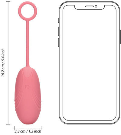 Shots Mini Δονητής Egg 10cm Ροζ