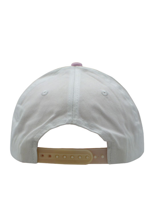 Brims and Trims Kids' Hat Jockey Fabric White