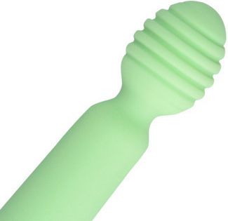 Shots Ribbed Vibrator Grün