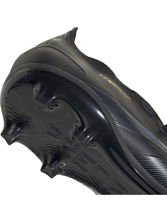 adidas Predator Club Футболни Обувки с Бутони Черни