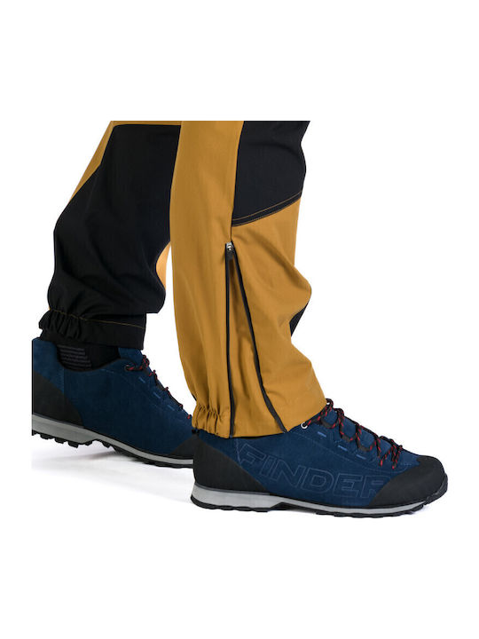 Northfinder Bărbați Lung Pantaloni de drumeție Galben