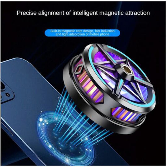 Magnetic Mobile Phone Cooler Led Rgb Lights S6 Cooler
