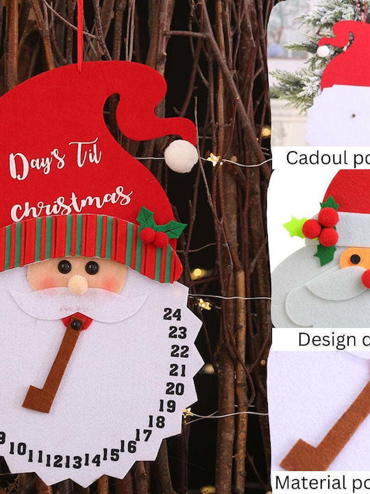 Christmas Figure Plastic 22x22cm