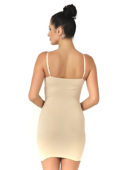 Emay Korse Straffendes Kleid Beige