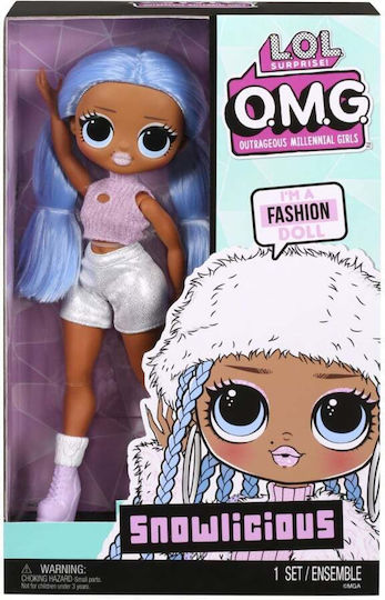 MGA Entertainment Кукла Snowlicious L.O.L Surprise за 3+ Години 27см
