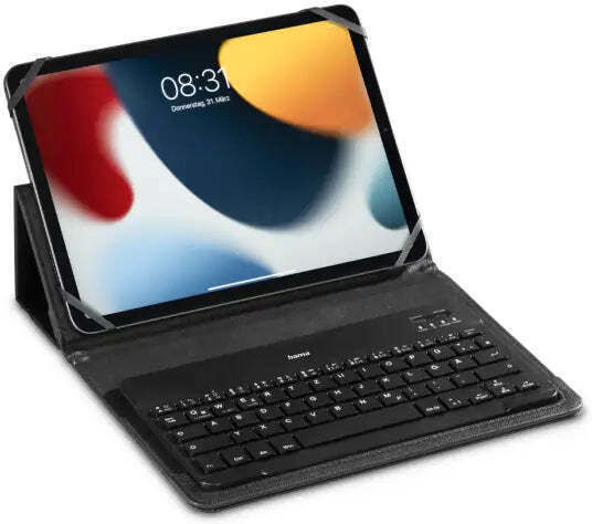 HAMA Flip Cover with Keyboard Blacη (Tablets from 9 to 11)