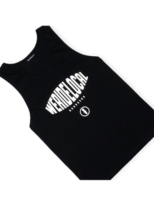 We Ride Local Men's Sleeveless Blouse Black