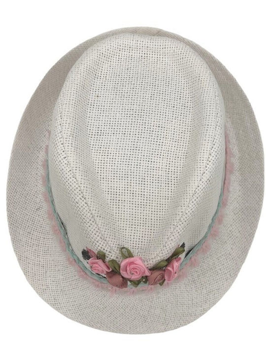 Frida Kahlo children's hat - White